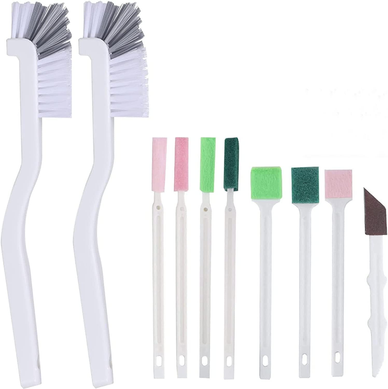 Car Cleaning Brush - Crevice Cleaning Brush Set for Deep