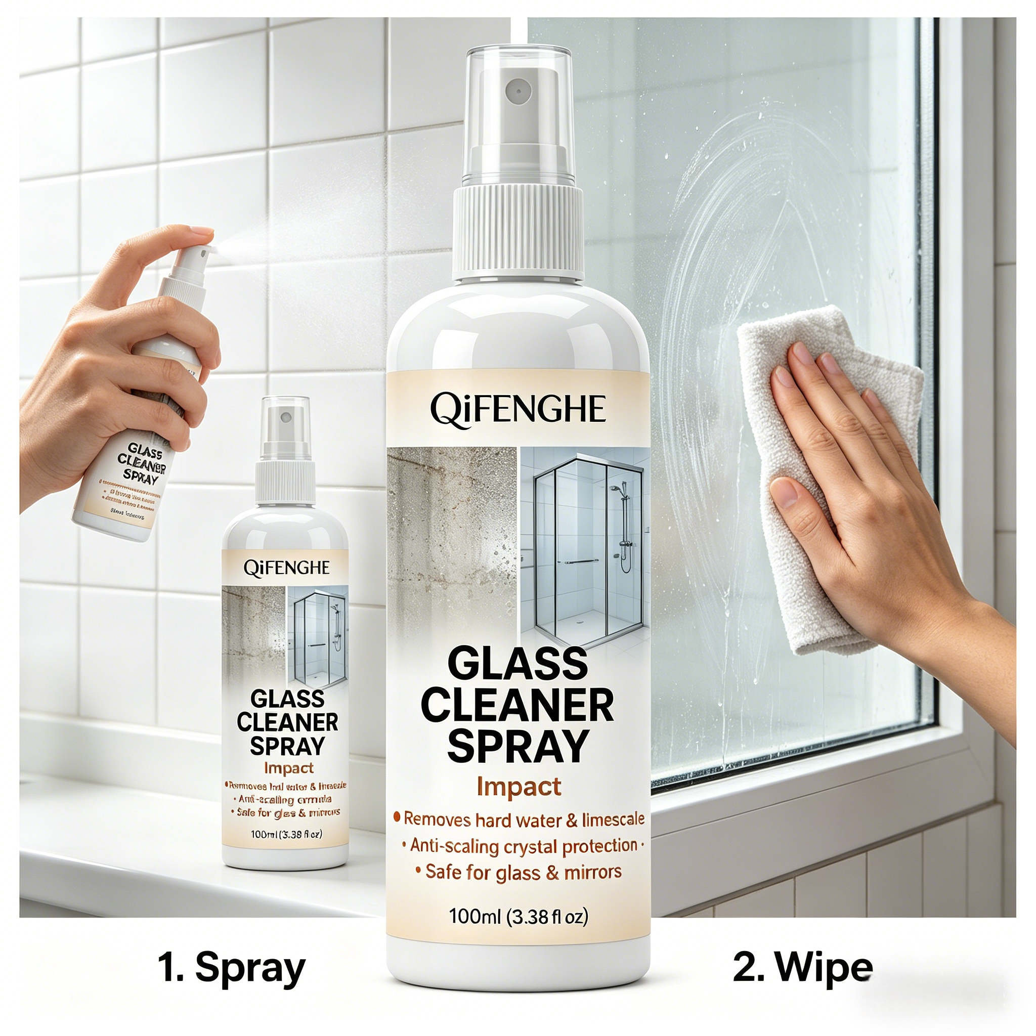 Instant Hard Water Stain Remov - огляд і ціна Glass Cleaner Streak