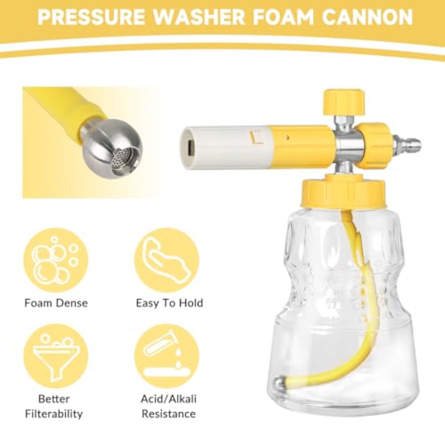 Foam Cannon for Pressure Washe - огляд і ціна Foam Cannon Car Wash