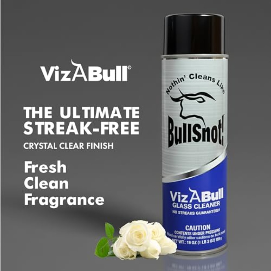 BullSnot VizABull Glass Cleane - огляд і ціна Glass Cleaner Streak