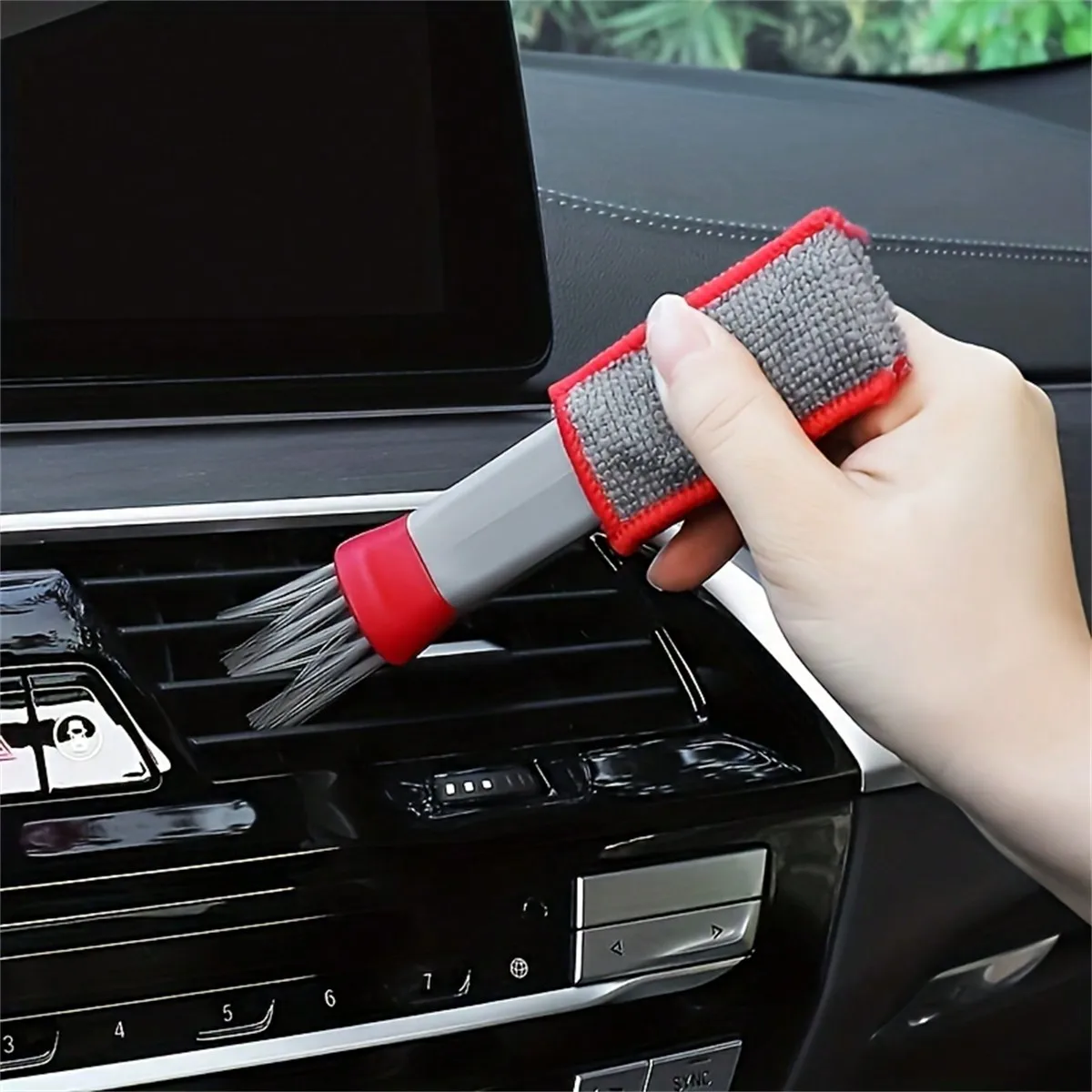 1pc Double-Headed Brush, Car A - огляд і ціна Car Cleaning Brush