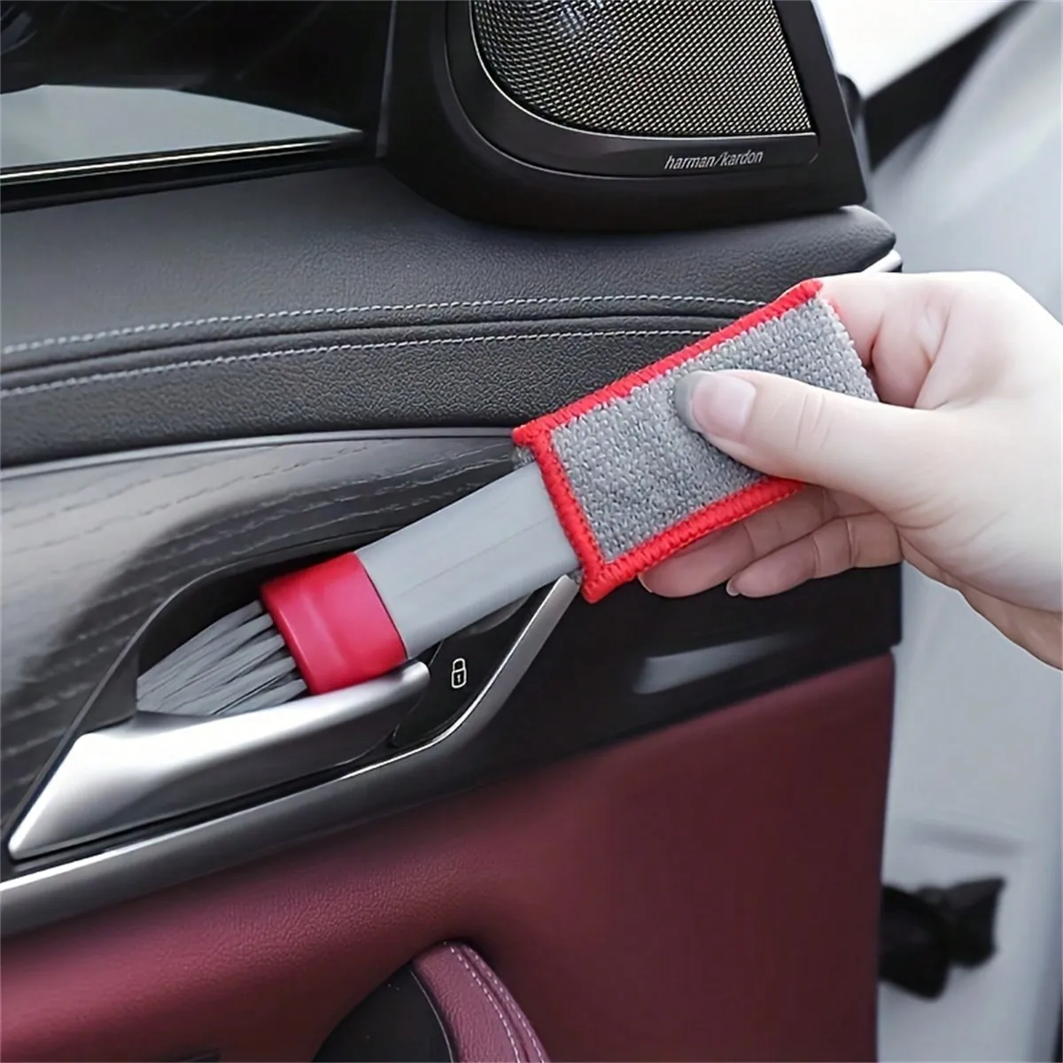 1pc Double-Headed Brush, Car A - огляд і ціна Car Cleaning Brush