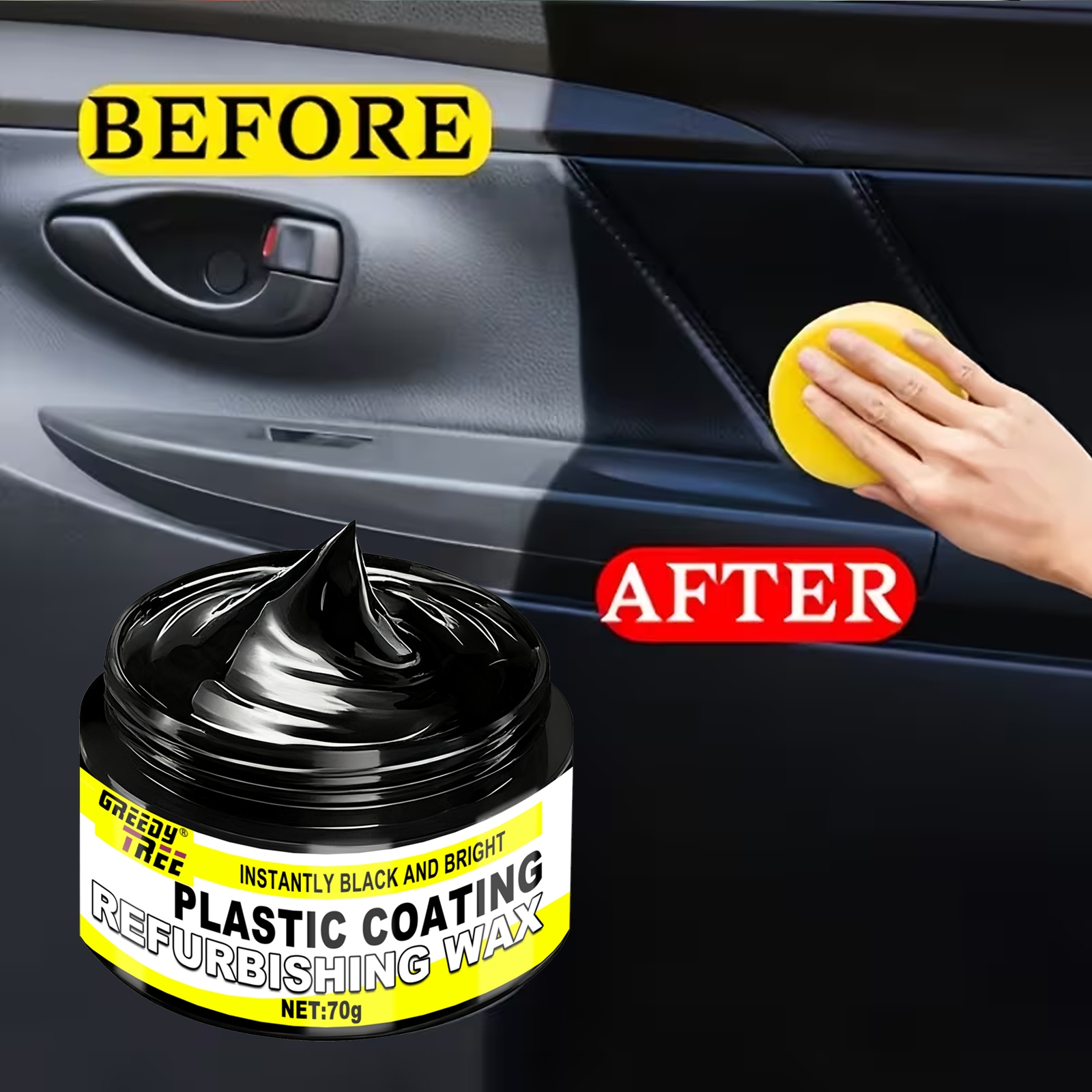 [Plastic Restorer Cream] Long- - огляд і ціна Trim Restorer Plastic