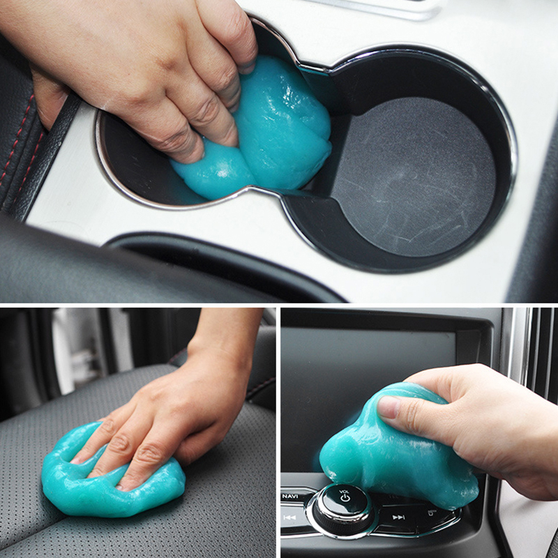 New Car Cleaning Gel Magic Mud - огляд і ціна Dirt Brush Interior