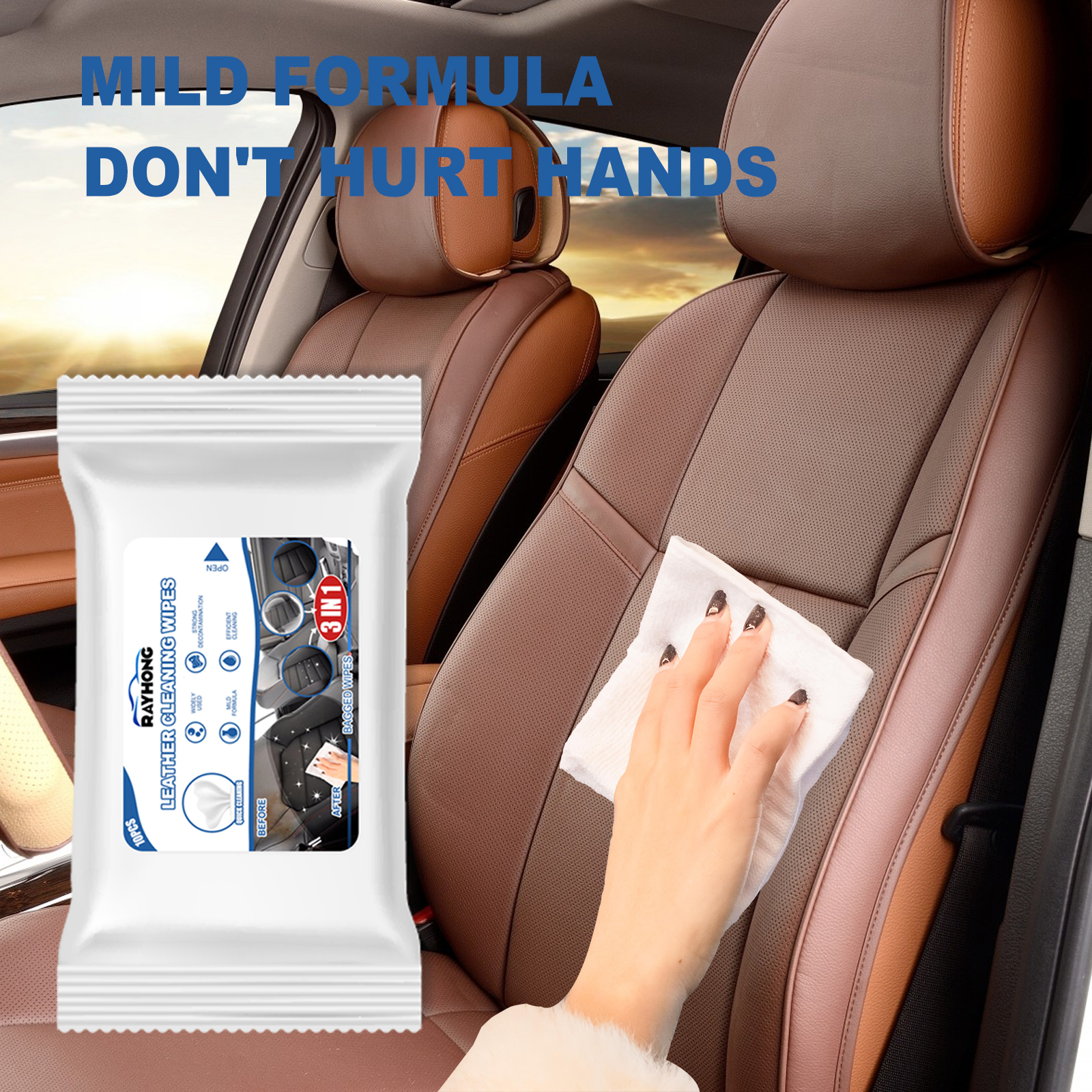 Rayhong Car Leather Cleaning W - огляд і ціна Dirt Brush Interior