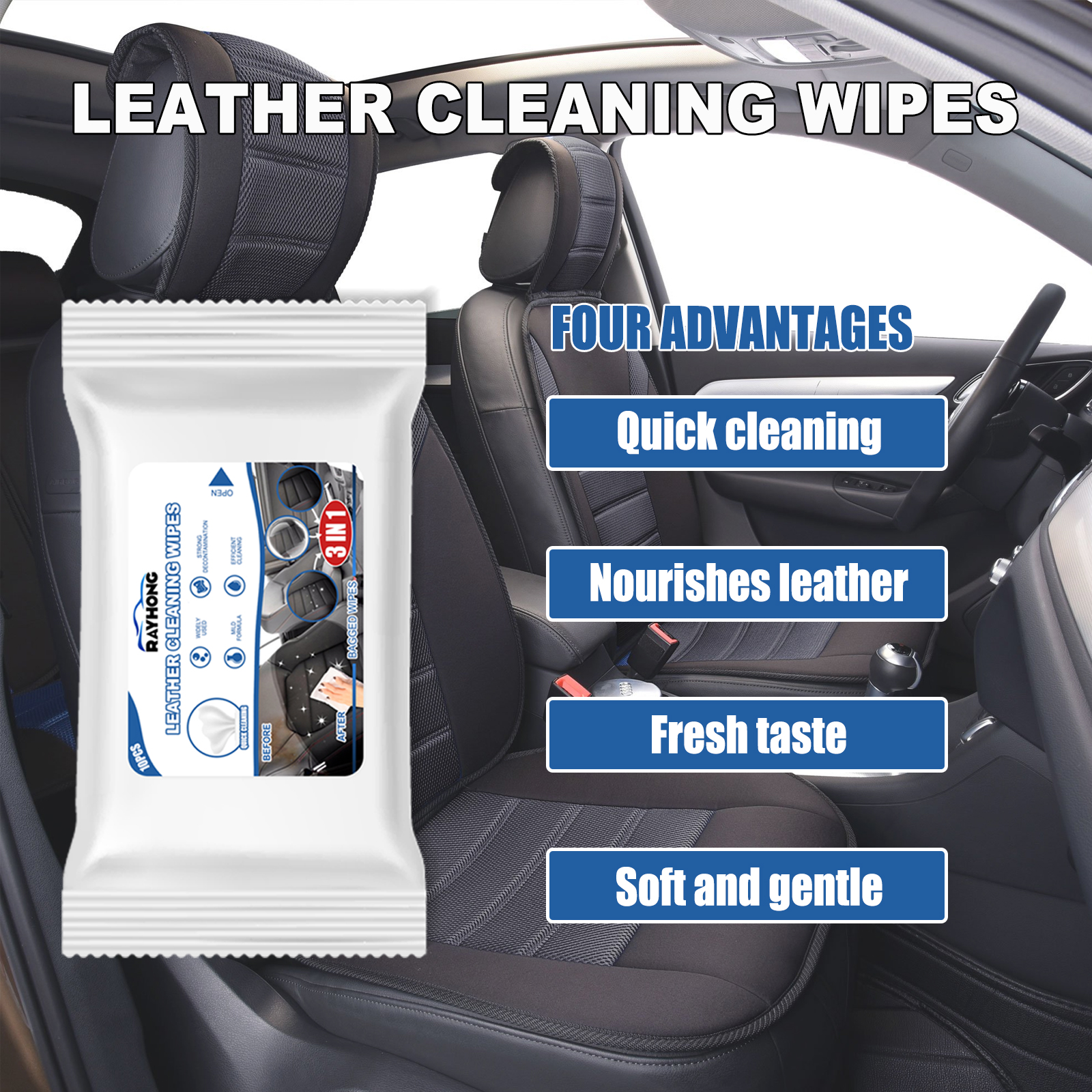 Rayhong Car Leather Cleaning W - огляд і ціна Dirt Brush Interior