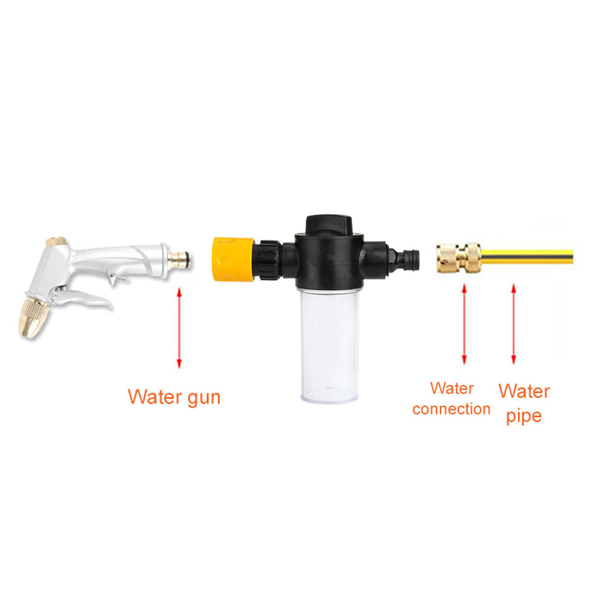 Foam pot Car Wash Foam Gun - A - огляд і ціна Pressure Washer Foam Gun