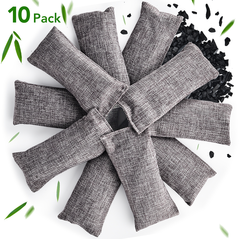10pcs Natural Bamboo Charcoal  - огляд і ціна Odor Eliminator Car