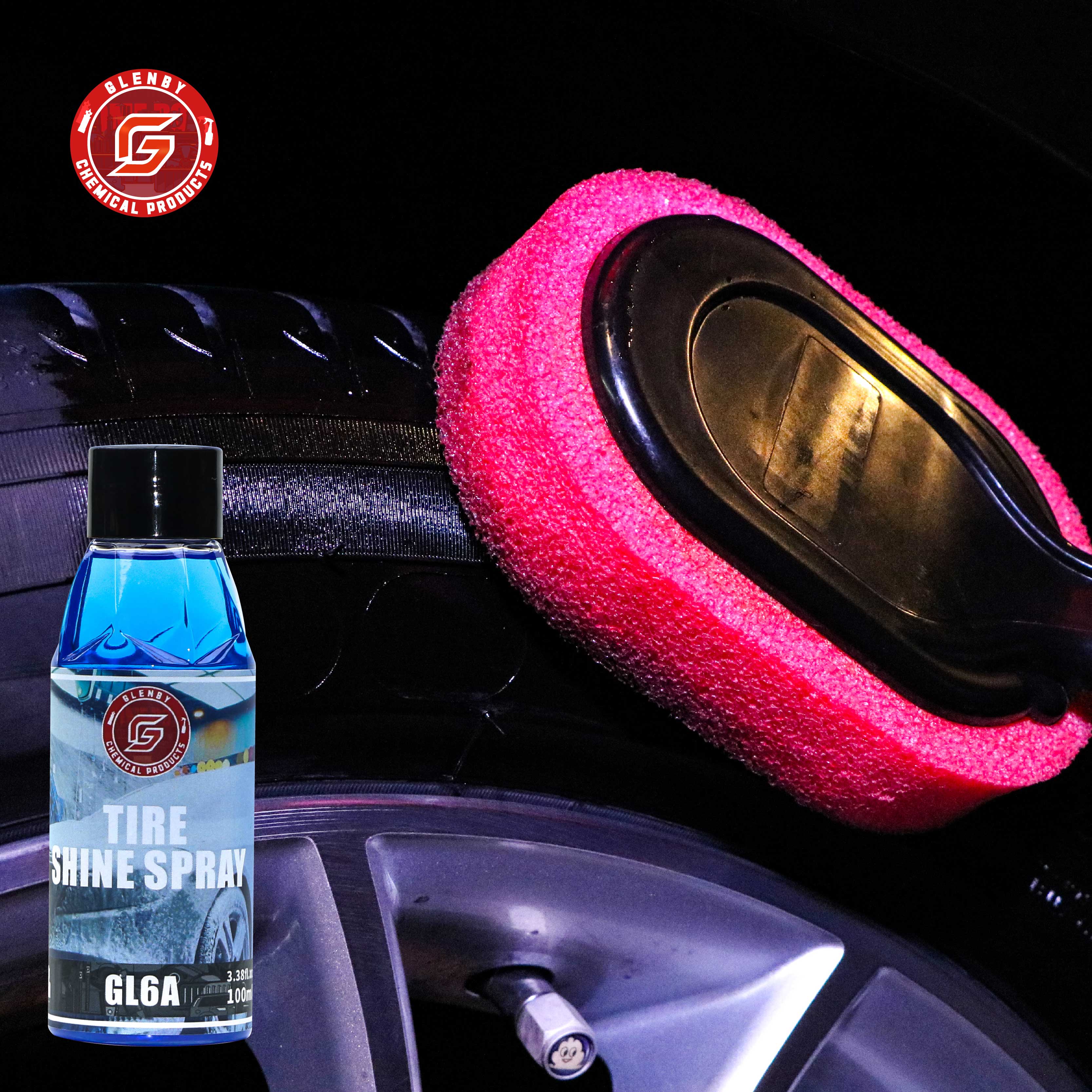 Car Tyre Gloss Tire Coating Sp - огляд і ціна Tire Shine Spray Sealant