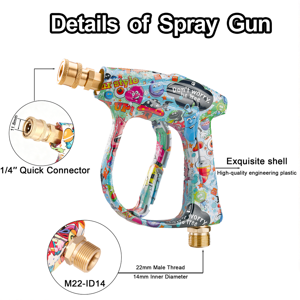 Home use graffiti pressure was - огляд і ціна Pressure Washer Foam Gun