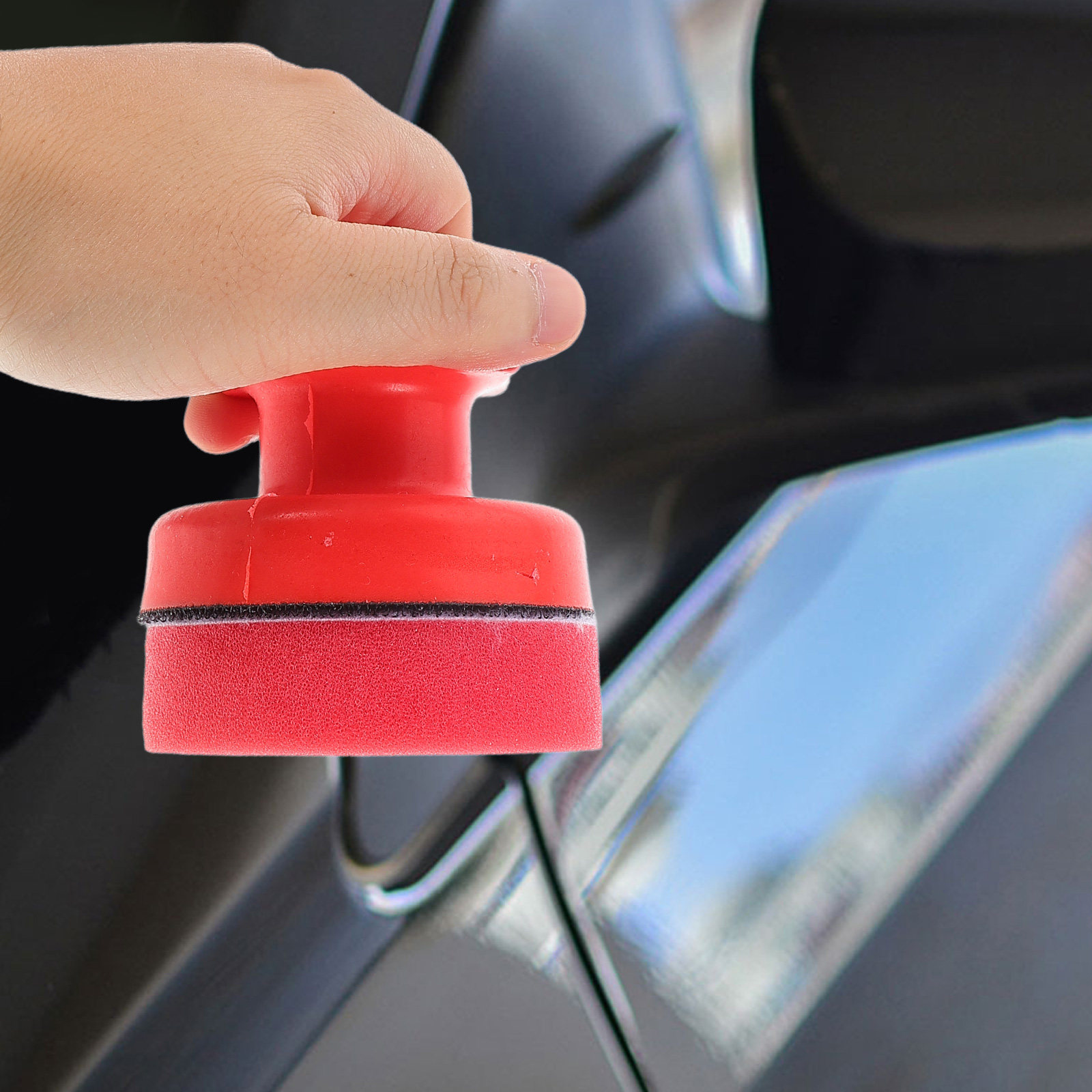 1Set Handheld Car Waxing Spong - огляд і ціна Polish Pad Set Buffer