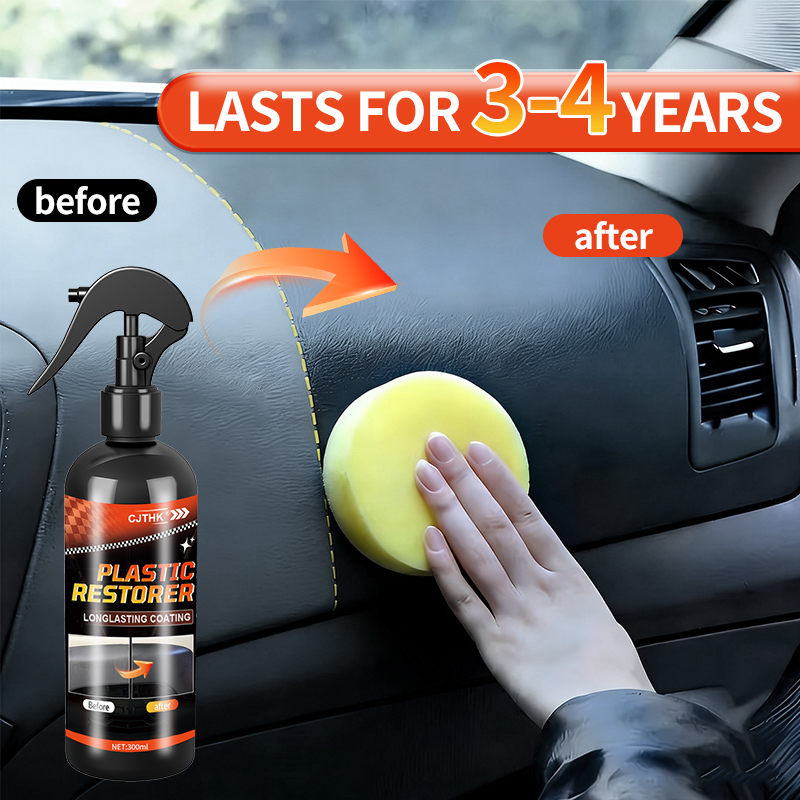 Car Plastic Restorer Back To B - огляд і ціна Leather Cleaner Interior