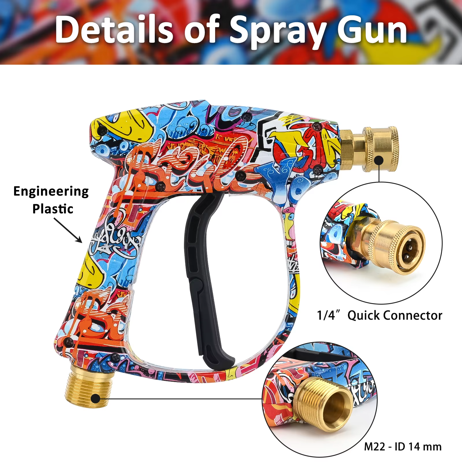 Pressure Washer Water Gun for  - огляд і ціна Foam Cannon Car Wash