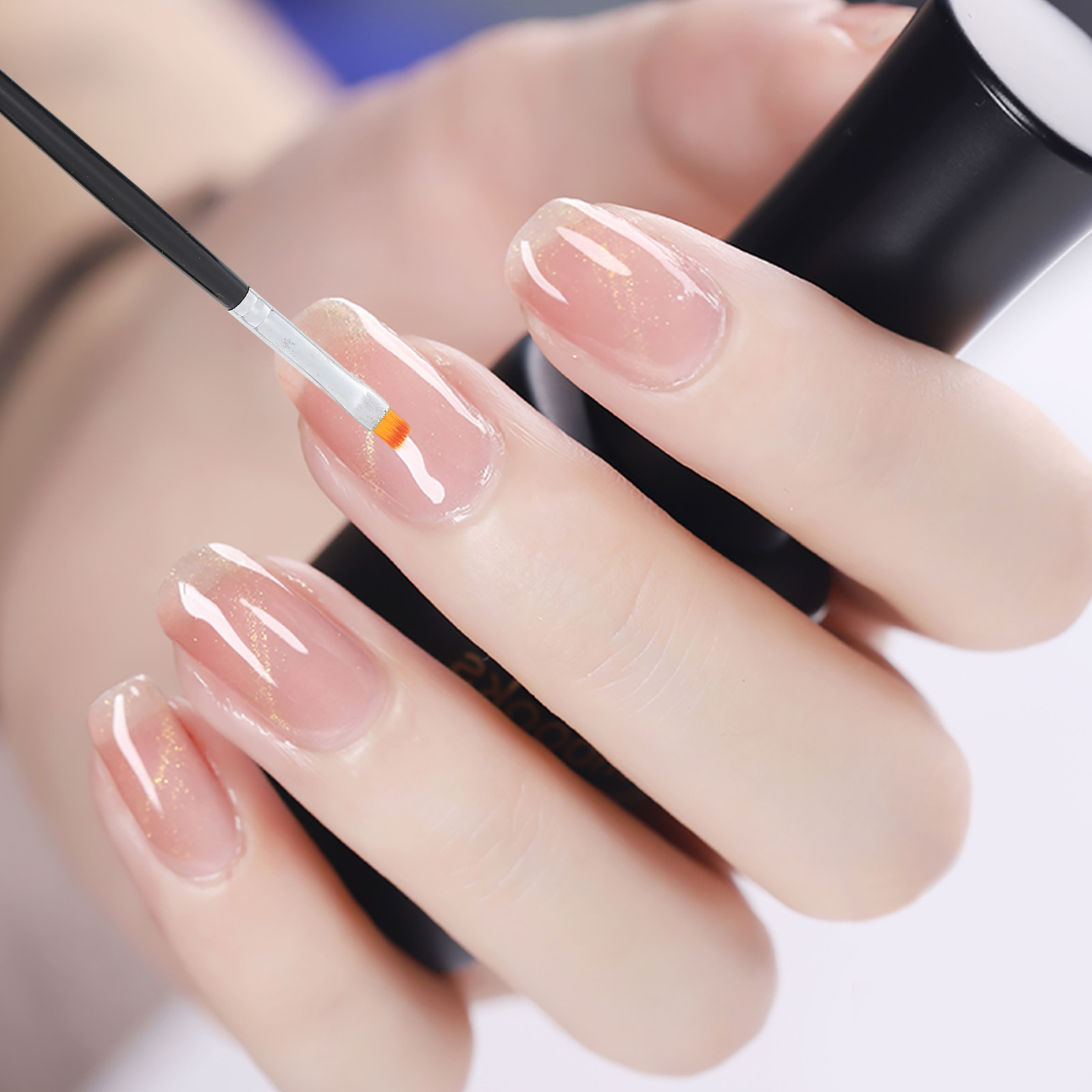 8Pcs Nail Brush Set Flower Des - огляд і ціна Detailing Brush Set