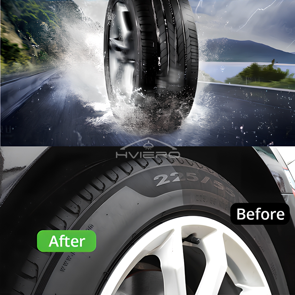 Tyre Gloss HVIERO S22 Tire Coa - огляд і ціна Tire Shine Spray Sealant
