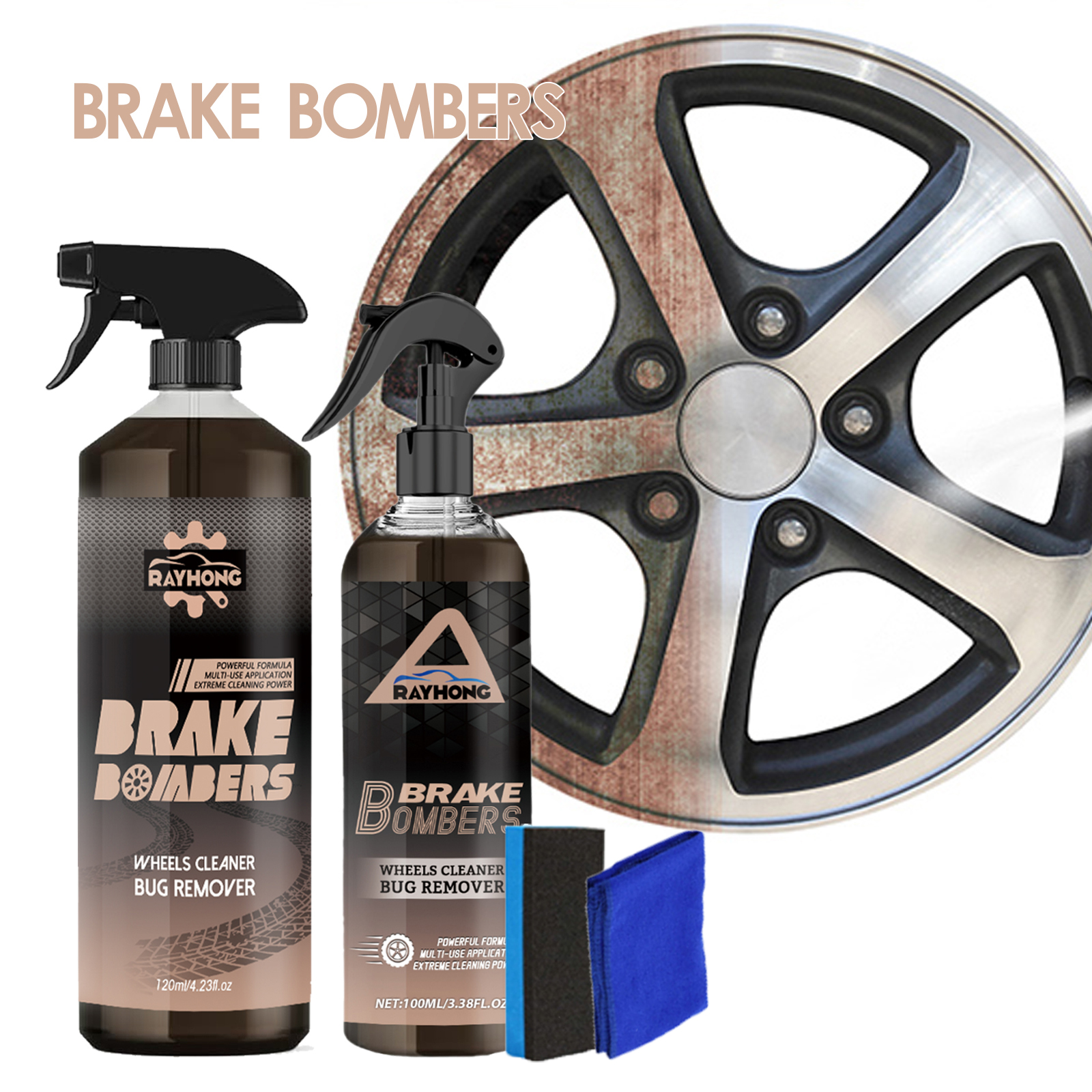 Car Wheel&Tire Cleaner - Brake - огляд і ціна Wheel Cleaner Alloy