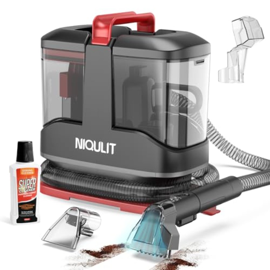Portable Carpet Upholstery Cle - огляд і ціна Car Cleaning Brush