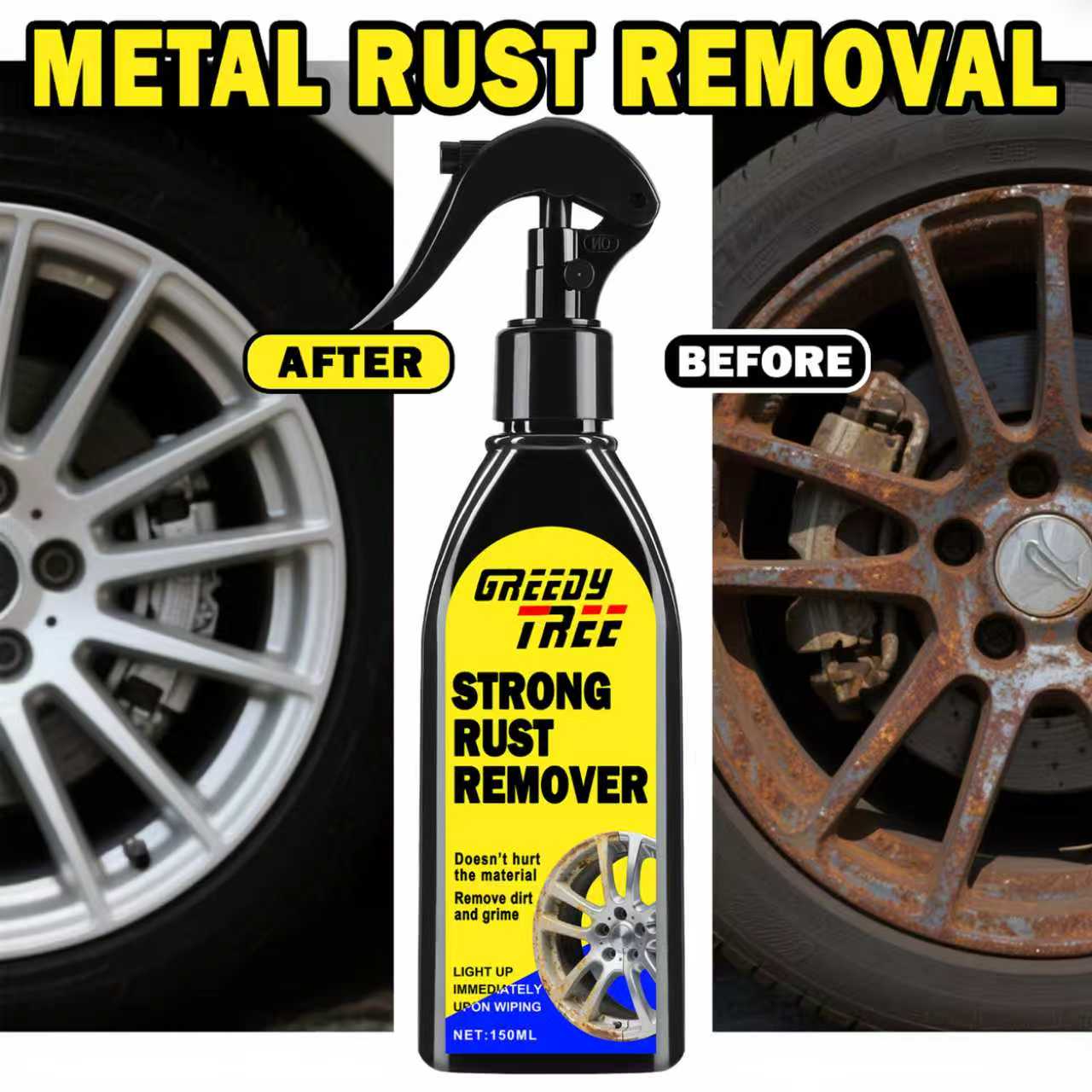 Powerful Car Wheel Cleaner | S - огляд і ціна Wheel Cleaner Alloy