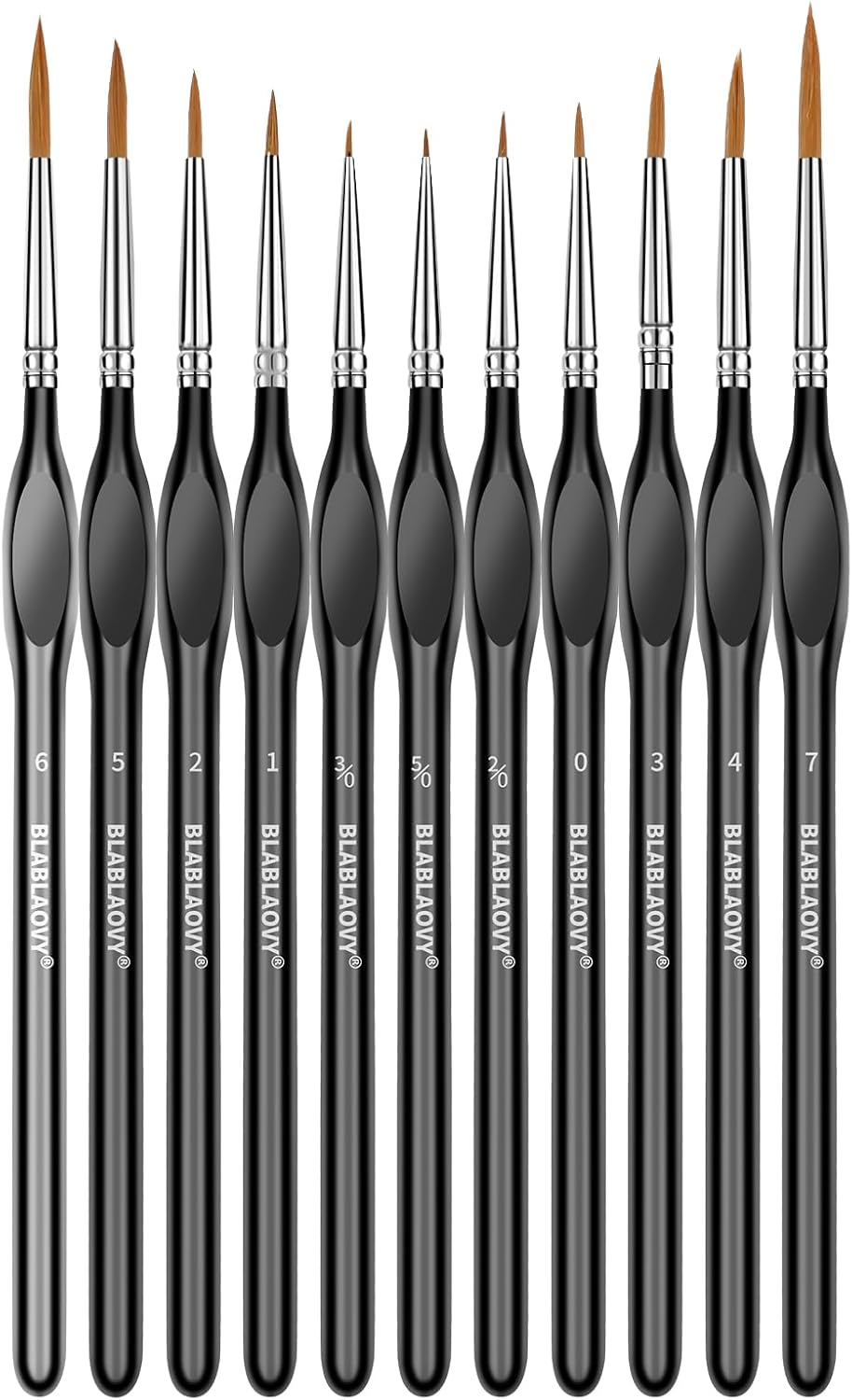 11 Pcs Detail Paint Brushes Se - огляд і ціна Detailing Brush Set