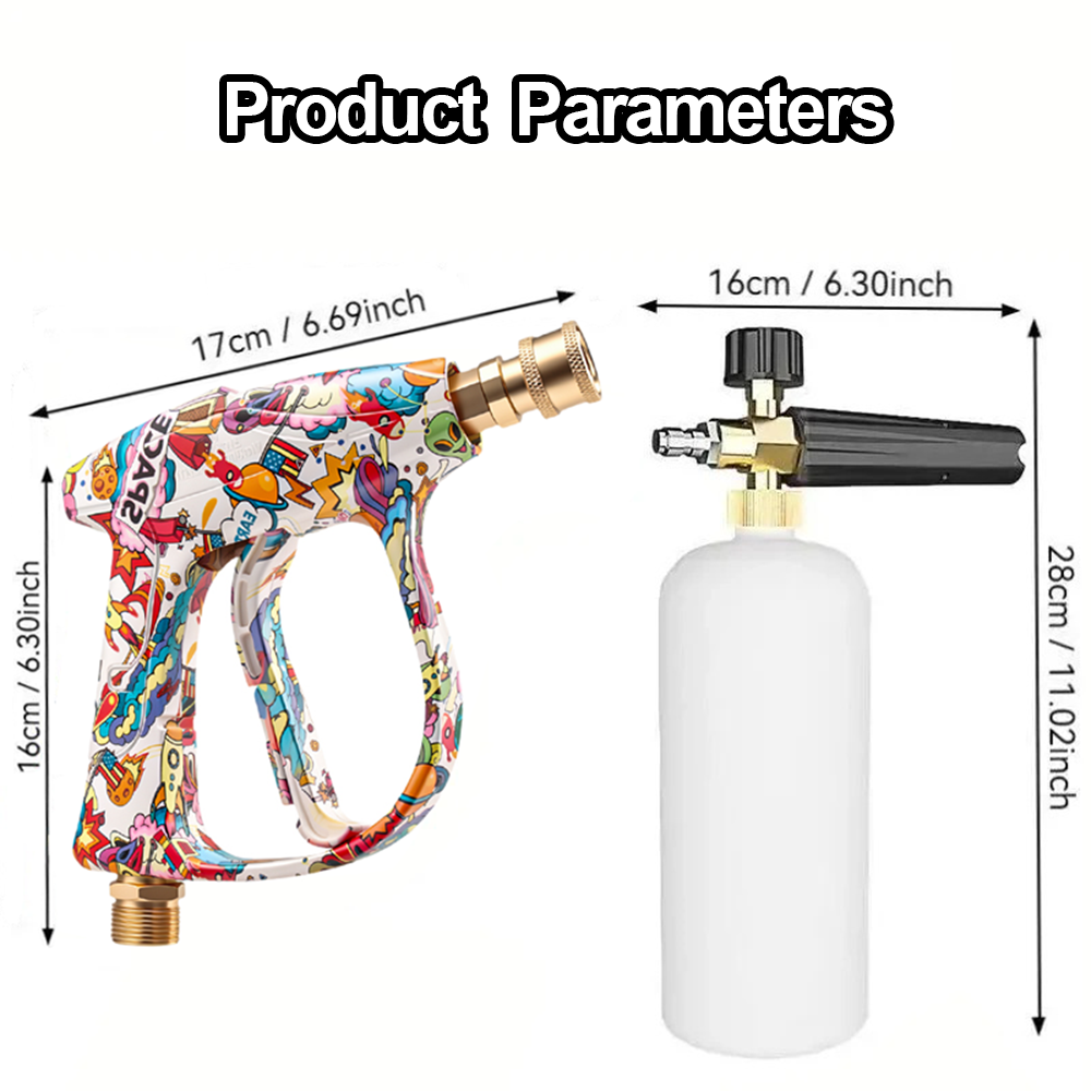 Short Pressure Washer Gun with - огляд і ціна Pressure Washer Foam Gun
