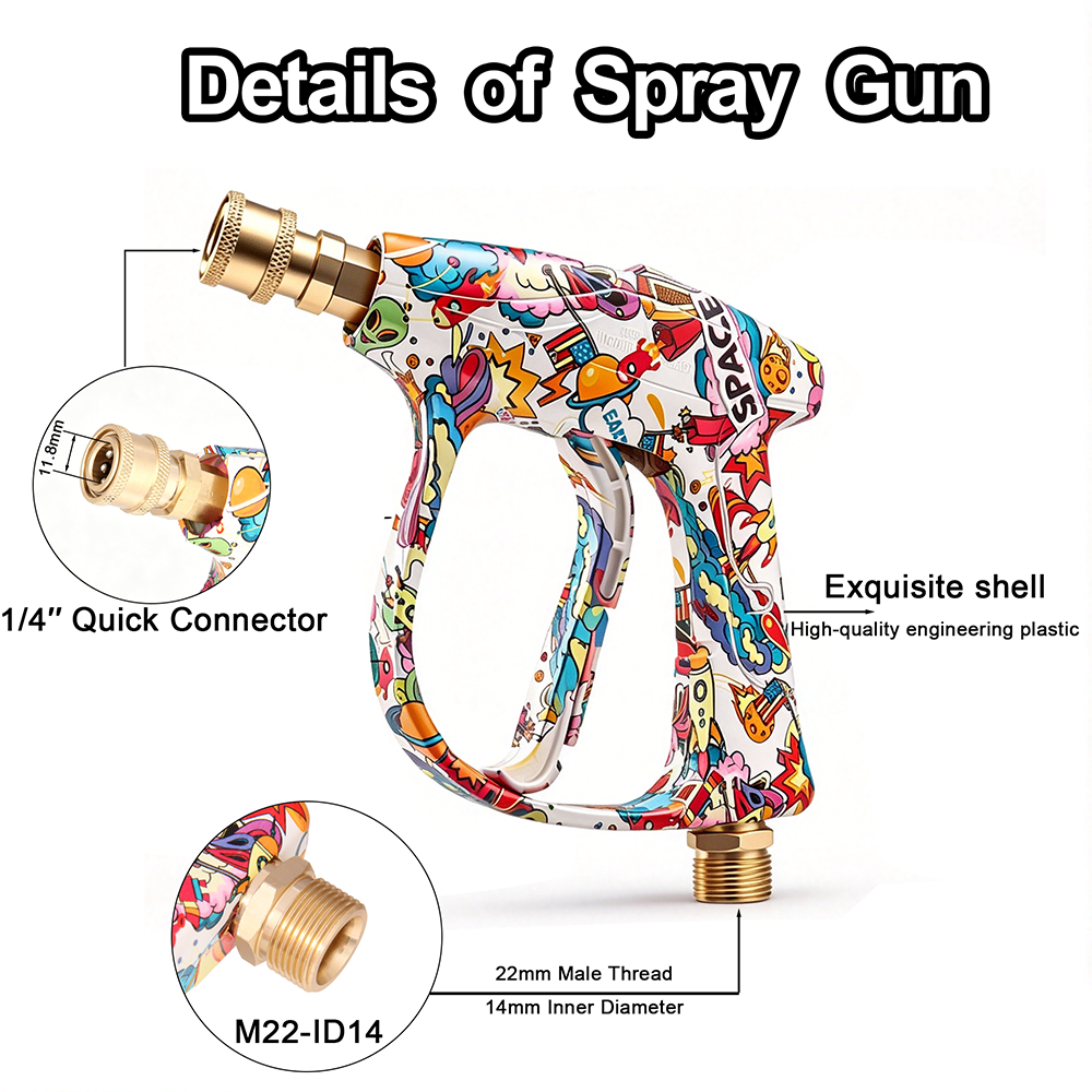 Short Pressure Washer Gun with - огляд і ціна Pressure Washer Foam Gun