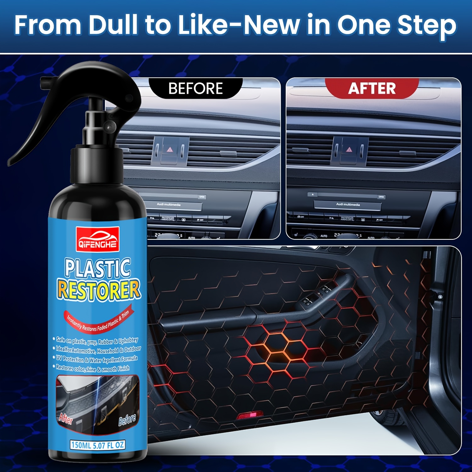 Black Trim And Plastic Restore - огляд і ціна Trim Restorer Plastic