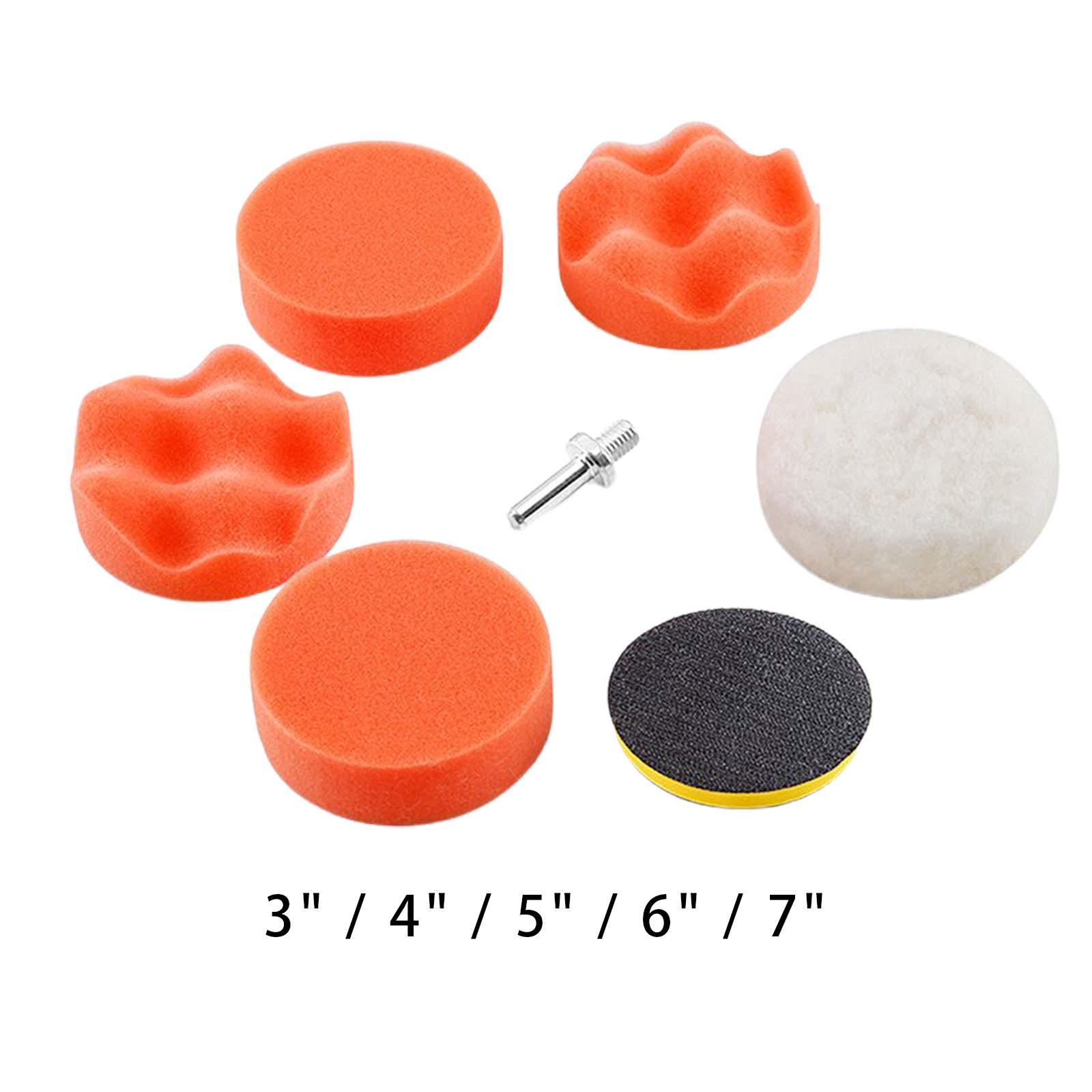 7PCS Auto Detailing Polishing  - огляд і ціна Polish Pad Set Buffer