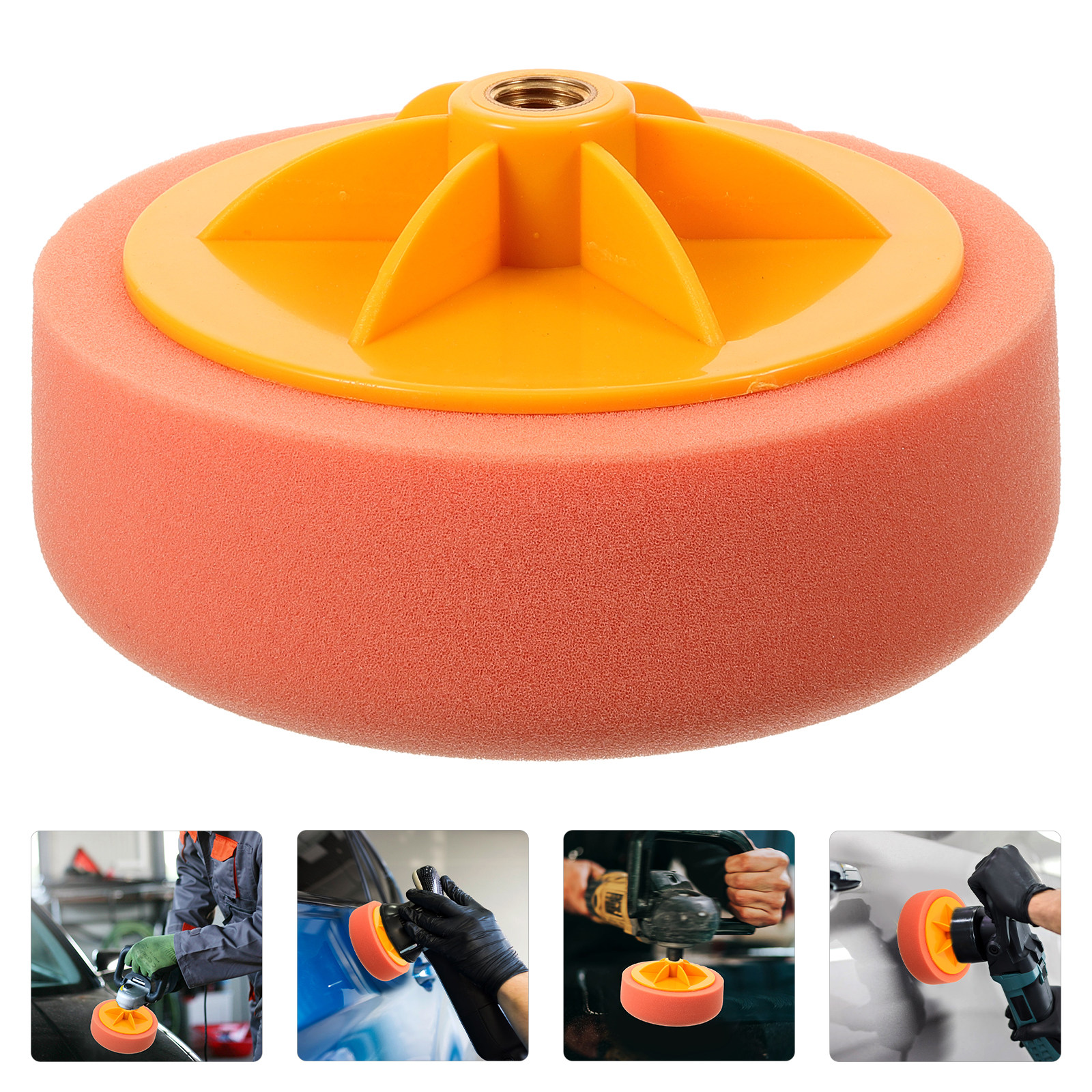 High-Density Sponge Polishing  - огляд і ціна Wax Applicator Pad