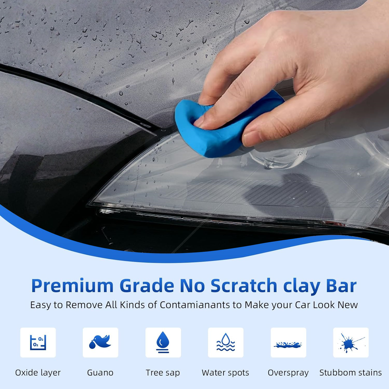 SIKEZHAN Magic Car Clay Bar fo - огляд і ціна Clay Bar Lubricant