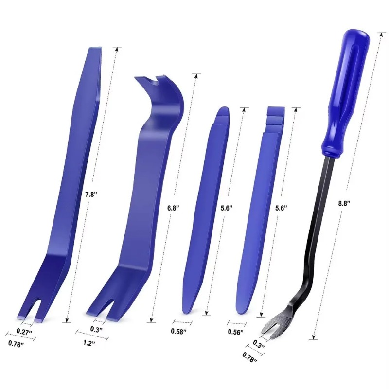 Car Hand Tool Set Disassembly  - огляд і ціна Trim Restorer Plastic