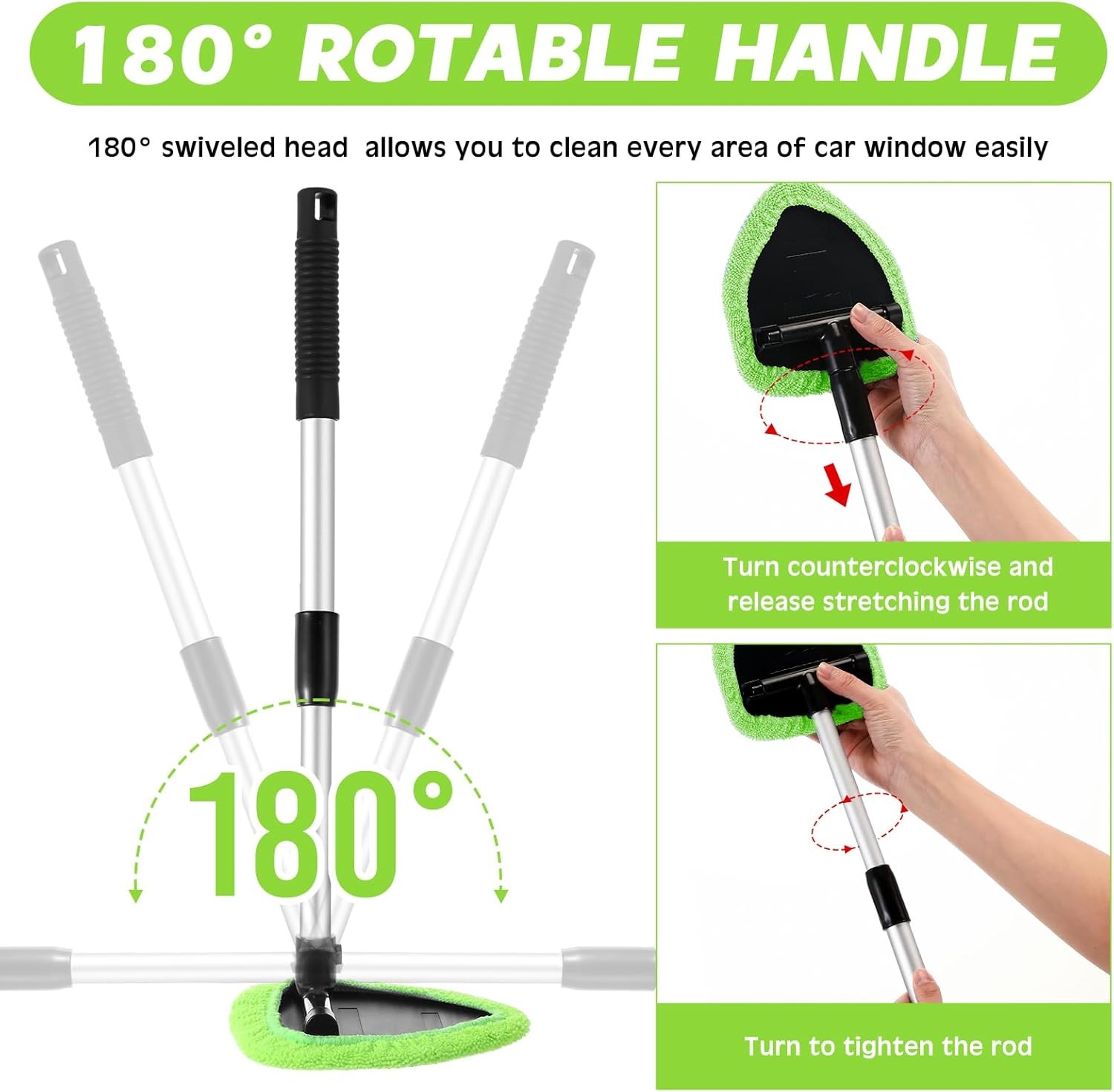 Windshield Cleaning Tool, Exte - огляд і ціна Interior Detailing Kit