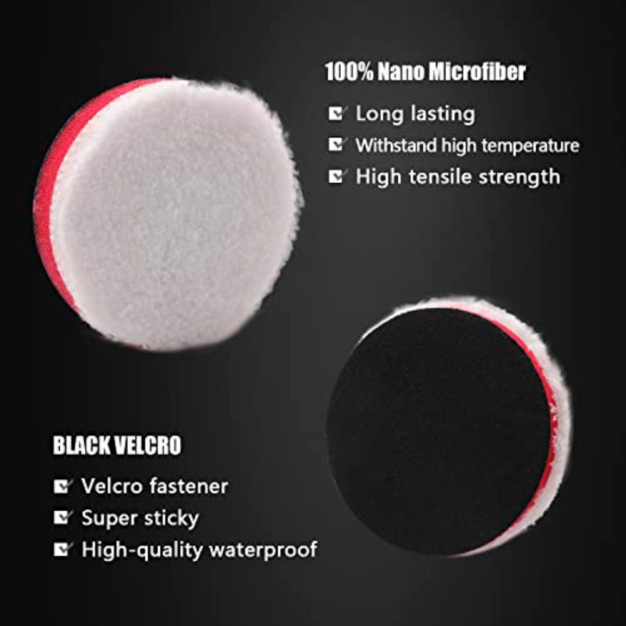 20pcs 3inch 80mm Car Foam Poli - огляд і ціна Car Cleaning Brush