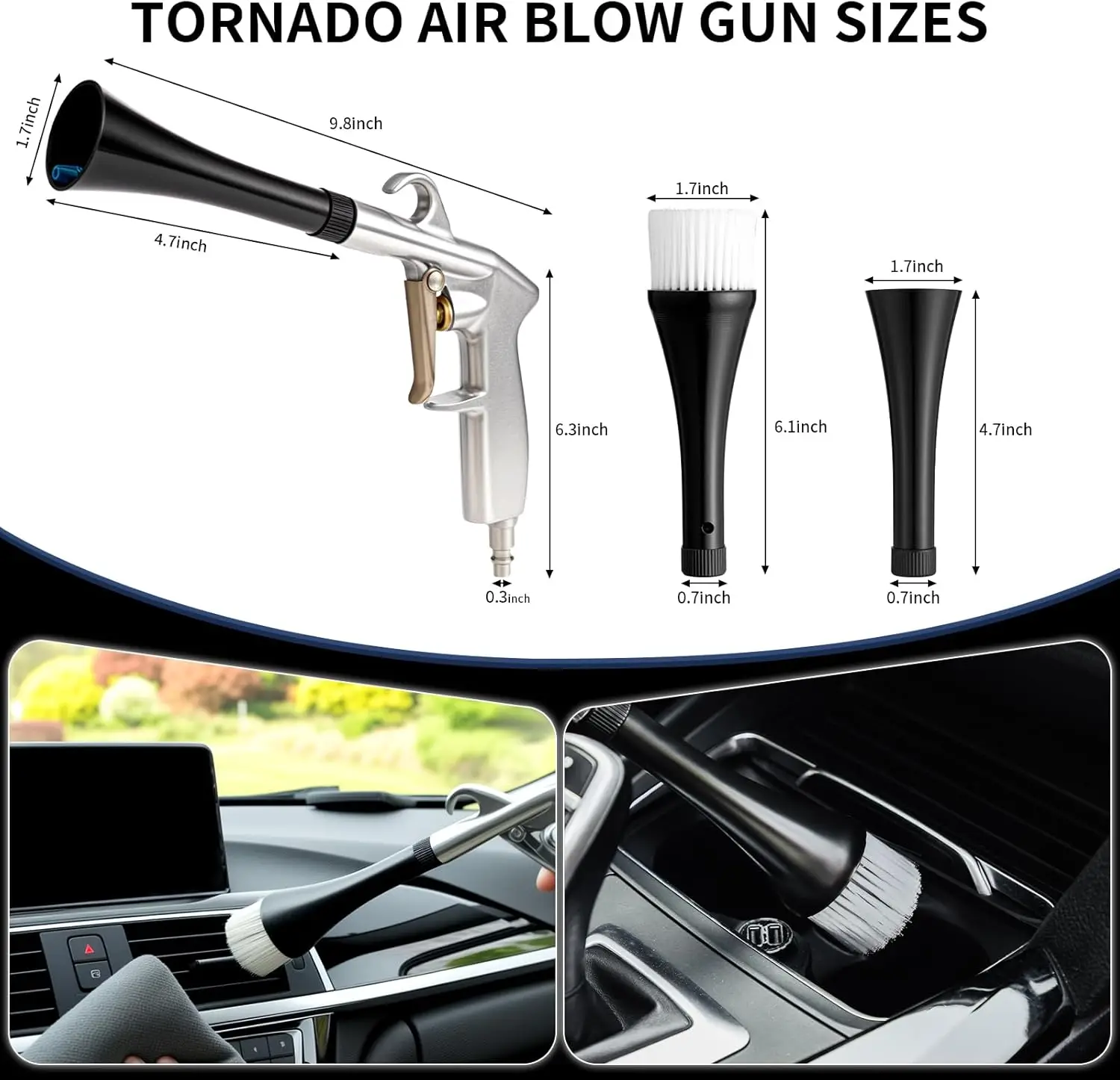 High Pressure Air Blow Gun Pro - огляд і ціна Dryer Car Blower
