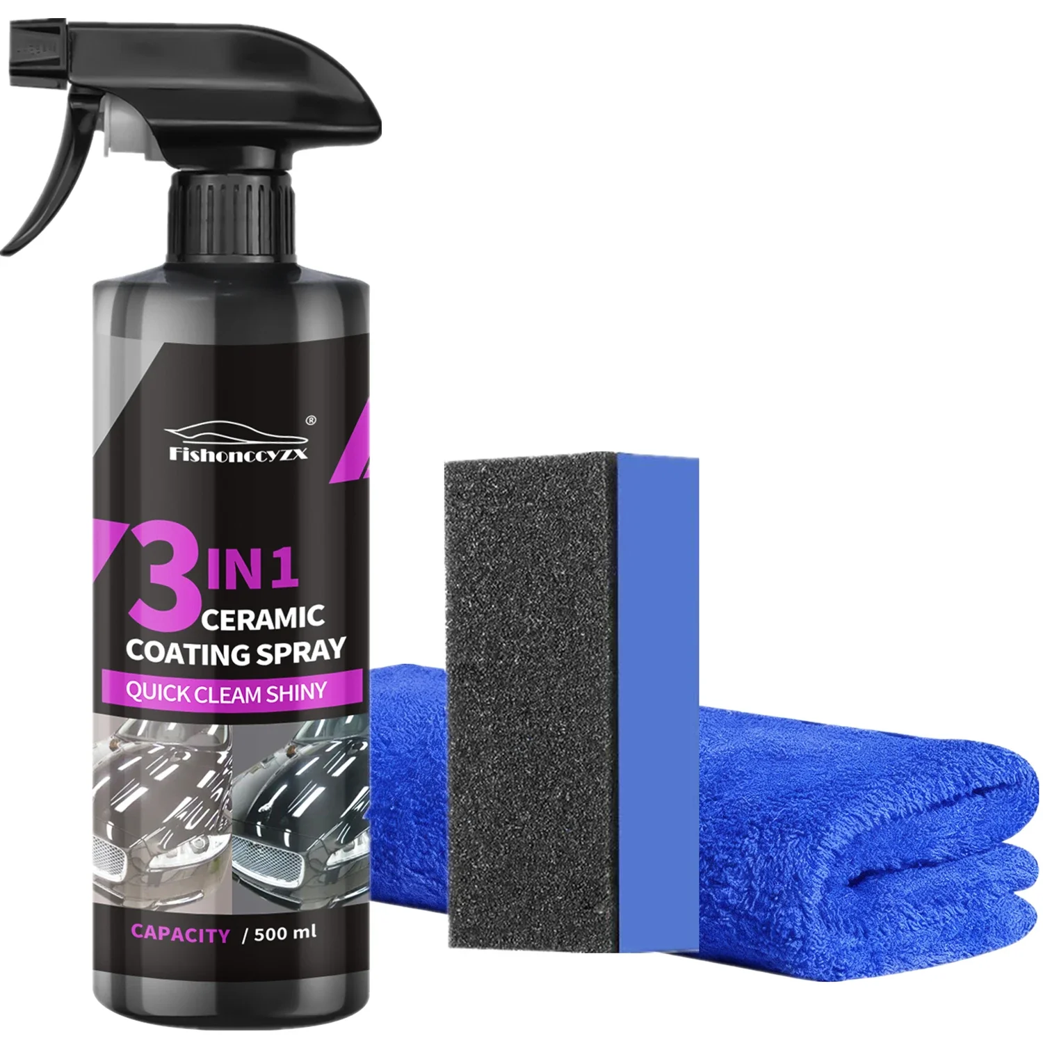 3 in 1 Car Ceramic Liquid Coat - огляд і ціна Car Wax Ceramic Coating