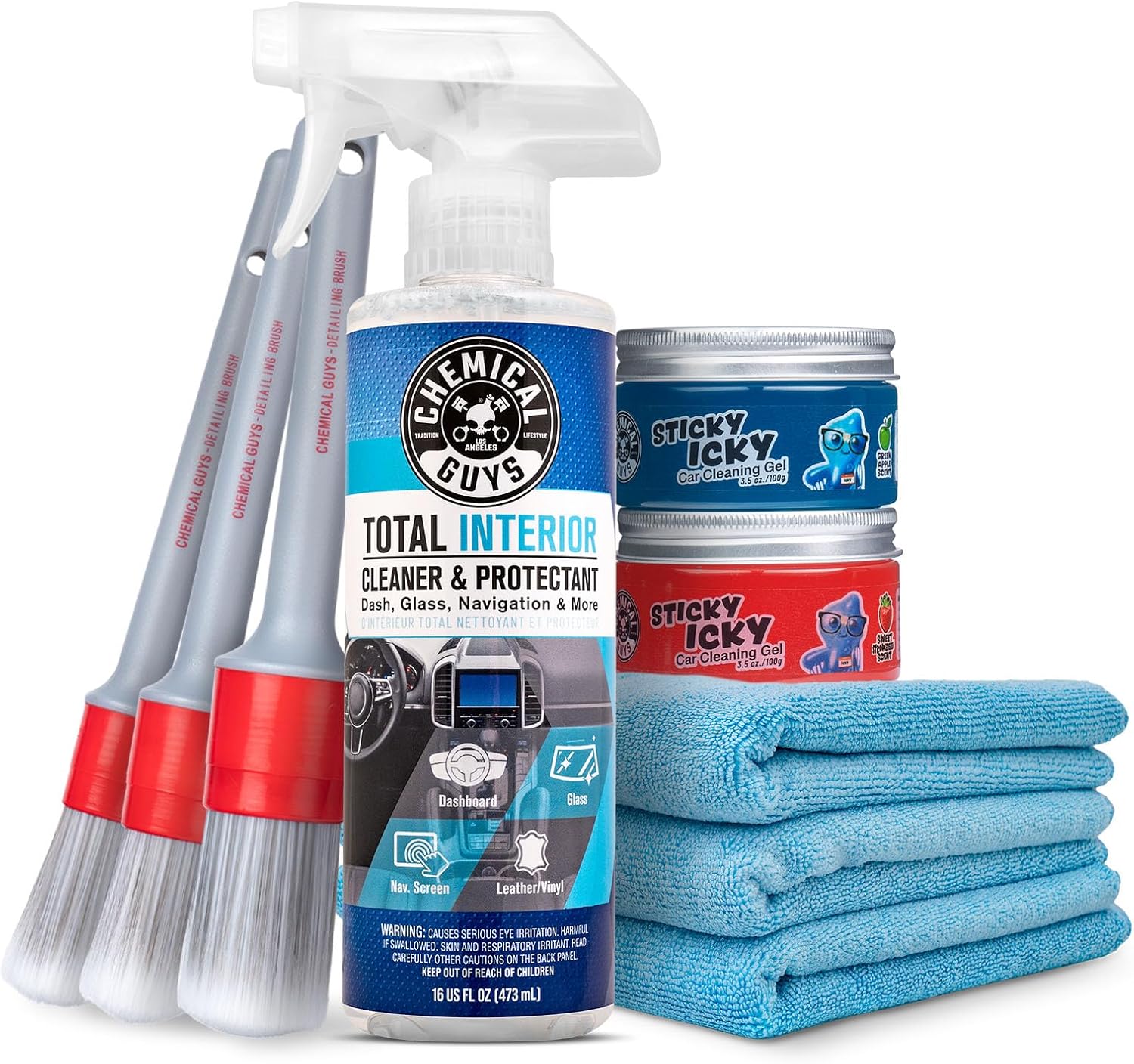 Car Cleaning Kit Interior 9-Pi - огляд і ціна Interior Detailing Kit