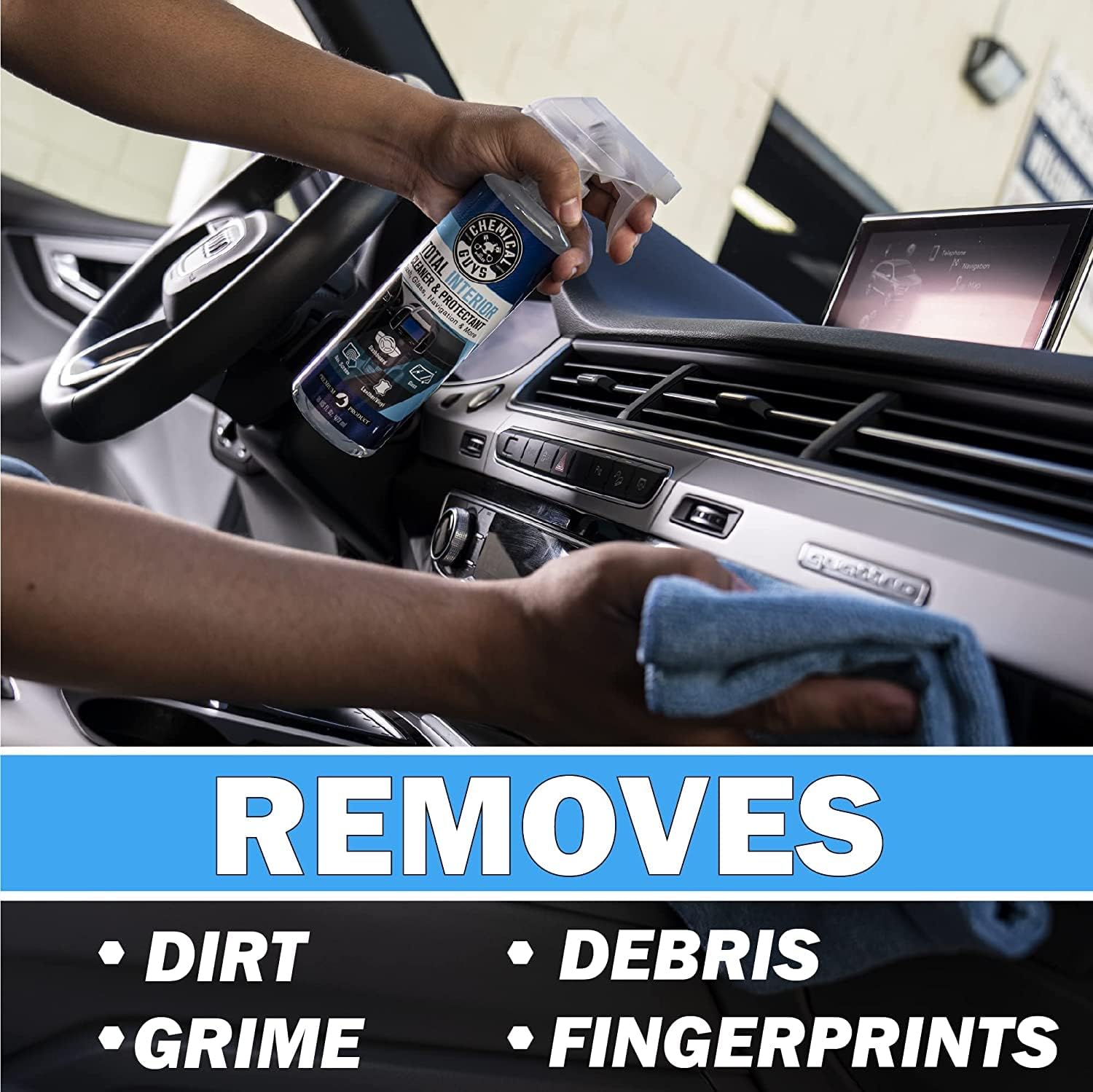 Car Cleaning Kit Interior 9-Pi - огляд і ціна Interior Detailing Kit