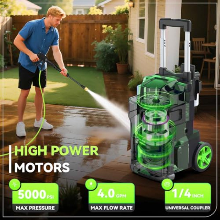 Prure Cleaner 5000PSI, Heavy D - огляд і ціна Foam Cannon Car Wash