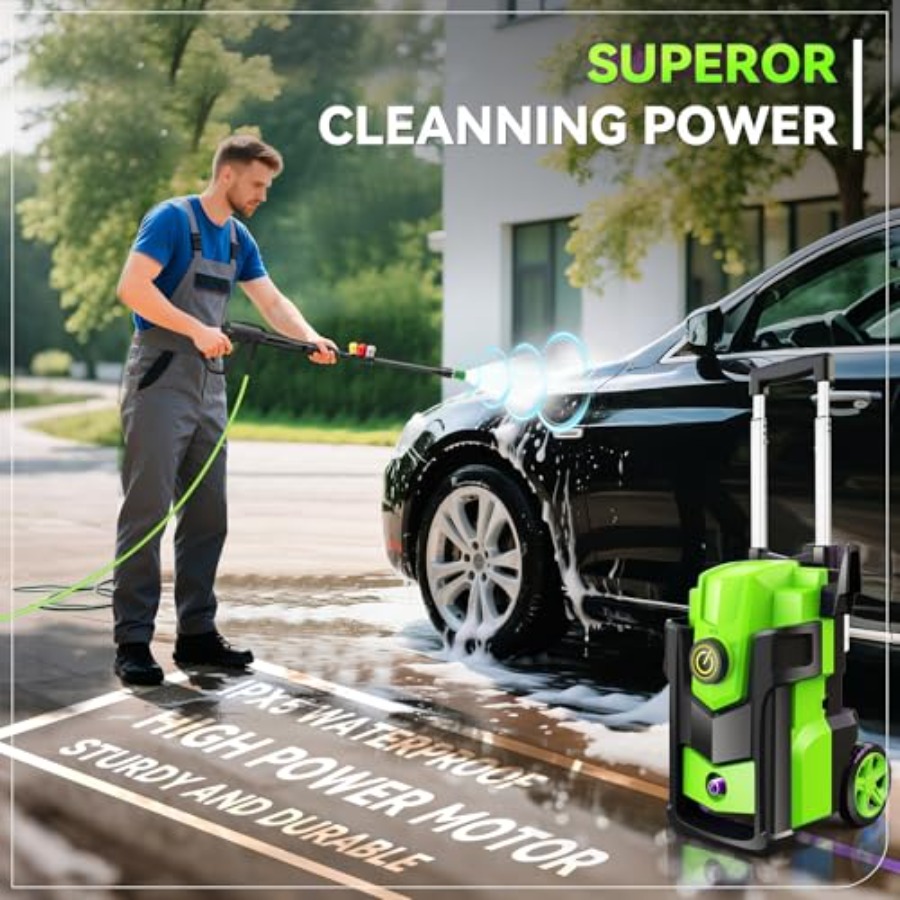 Prure Cleaner 5000PSI, Heavy D - огляд і ціна Foam Cannon Car Wash