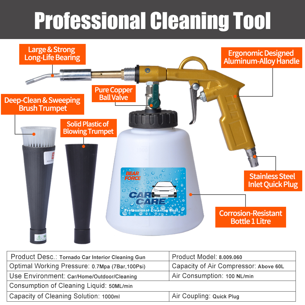 Tornado Pneumatic Air Foam Gun - огляд і ціна Pressure Washer Foam Gun
