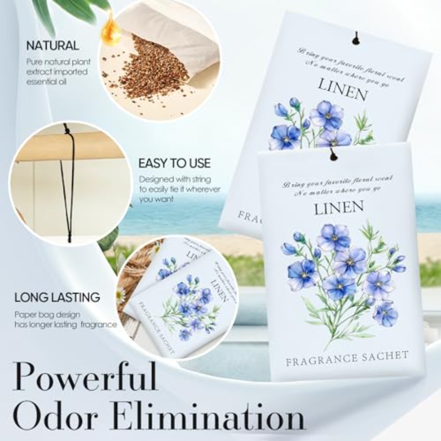 Scented Sachet Bags - 12 Pack  - огляд і ціна Odor Eliminator Car