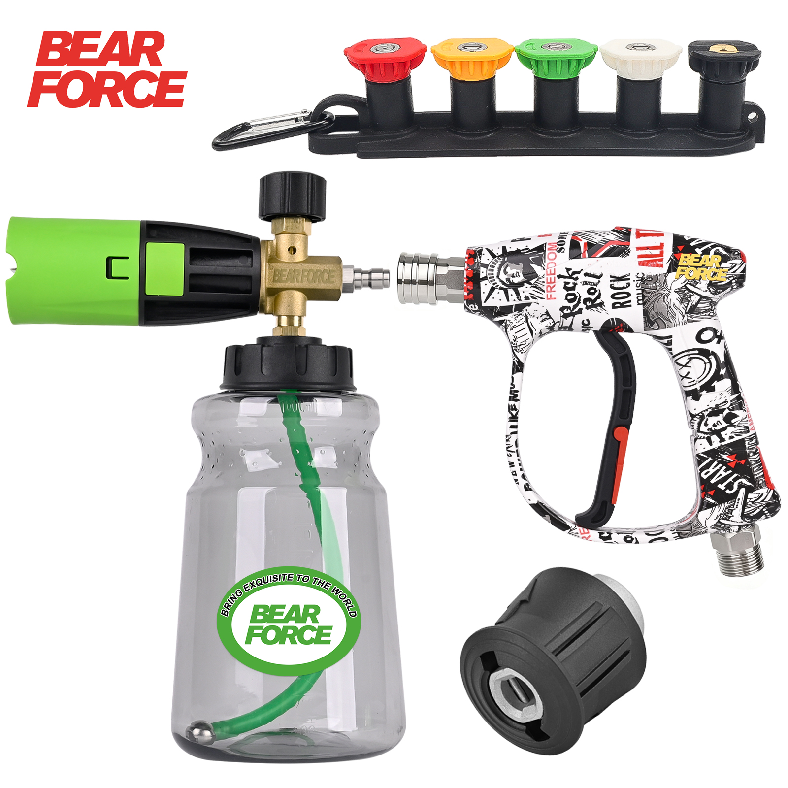 BEAR FORCE Pressure Washer Foa - огляд і ціна Foam Cannon Car Wash